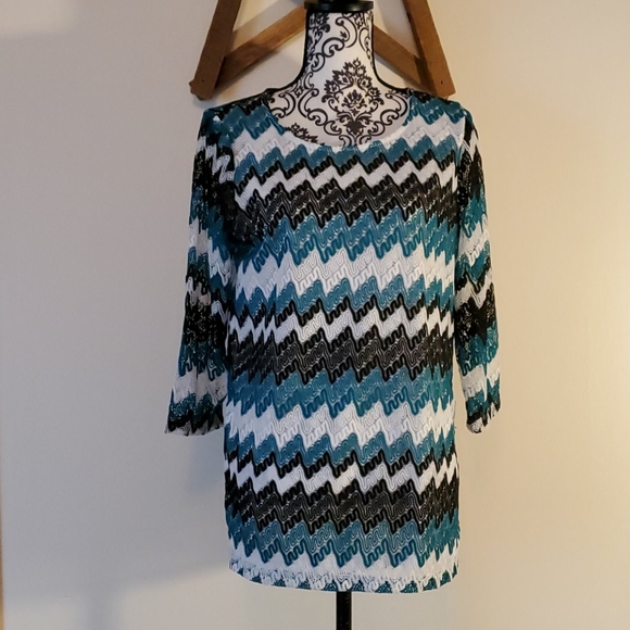 Alfred Dunner Woman's Top EUC - Picture 1 of 6